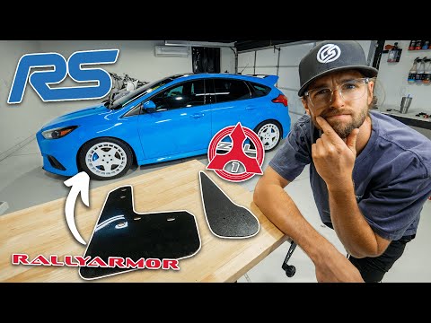 Installing Mud Flaps AND Rock Guards on my Focus RS!