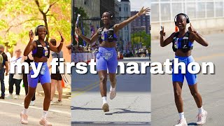 VLOG | I Ran My First FULL Marathon on an Empty Stomach…OMG | Cleveland Marathon 2026