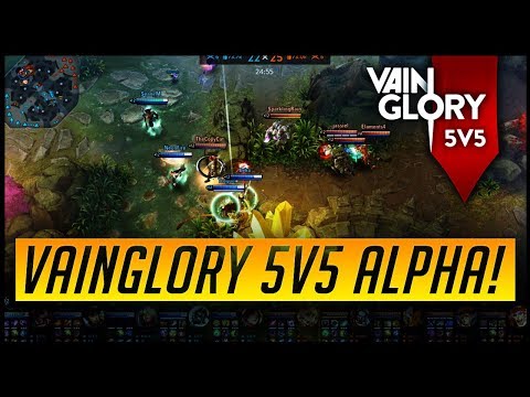 VAINGLORY 5V5 ALPHA TESTING | 5V5 FIRST LOOK AND COMMENTARY | LOOKING AT THE NEW META!