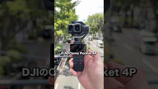 SNSに動画を投稿したいけど、どのカメラを使えばいいのか悩んでる人にはDJI OSMO Pocket 4Pがおすすめ！ジンバル一体型で縦動画でも横動画でも撮影しやすい！#PR #