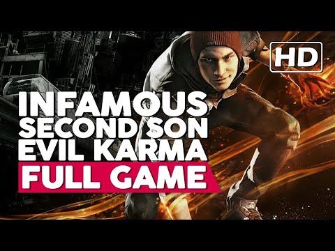 Infamous: Second Son - Evil Karma | Full Gameplay Walkthrough (PS4 HD60FPS) No Commentary