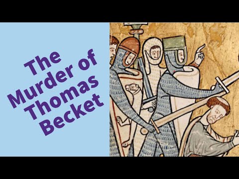 The Murder of Thomas Becket - History Year 7