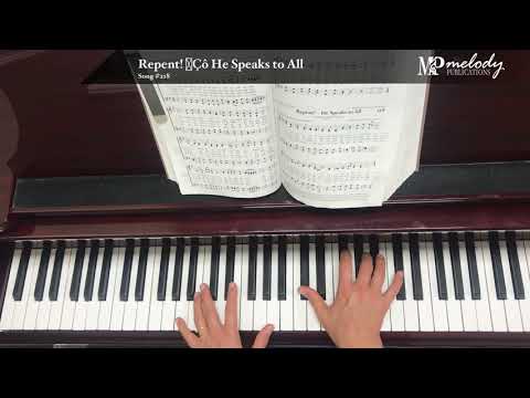 Song Sample:  'Repent! - He Speaks to All' - Song #218