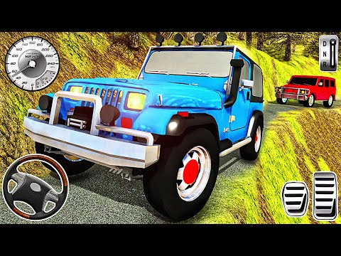 Real Jeep Driving Offroad Mountain - 4x4 SUV Hill Driver Simulator - Best Android GamePlay