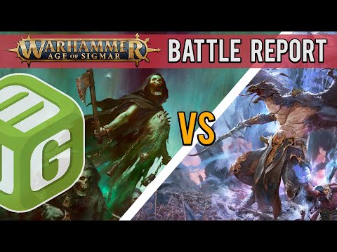 Nighthaunt vs  Tzeentch Warhammer Age of Sigmar 3rd Edition Battle Report - The Lost City Ep 21