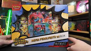 Opening a Mega Feraligatr EX Box from Ascended Heroes!! #pokemon #packopenning #pokemoncards