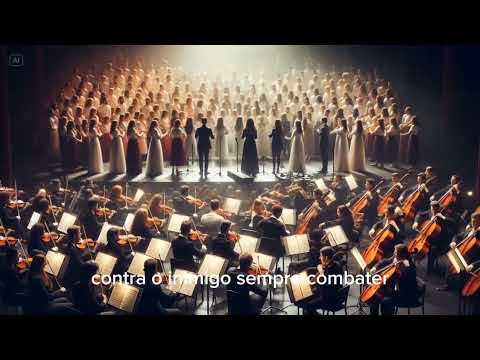 🎵 Grande Comandante – Hino Cristão de Força e Coragem | Versão Lírico Orquestral 🎶