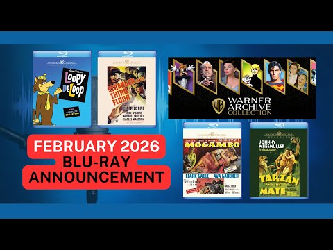 What's Coming in February from the Warner Archive #Bluray Announcement #podcast #Film