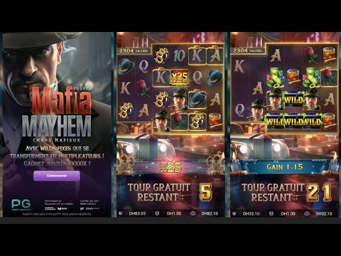 Mafia Mayhem slot machine a sous | pgsoft |  casino  win ✔️ part 19