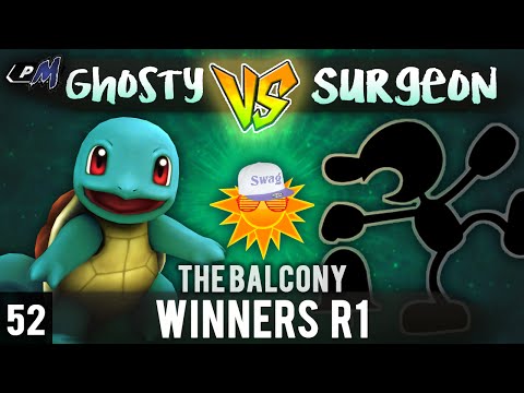 PM @ the Balcony 52 - WR1 - Surgeon (Game & Watch) vs. Ghosty (Squirtle)
