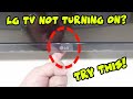 How To Fix Your LG Smart TV That Won T Turn On Black Screen Problem