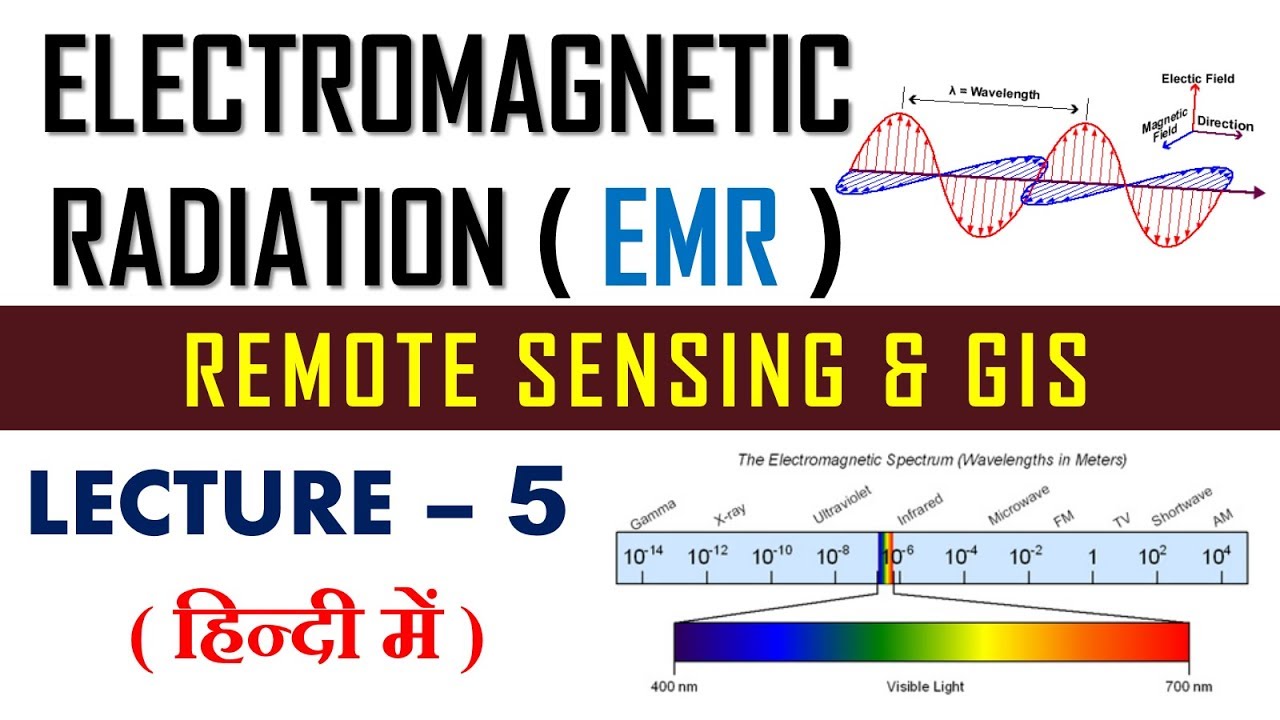 emr in remote sensing | remote sensing and gis | lecture 5
