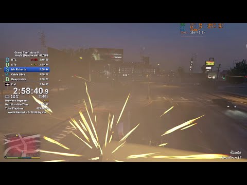 GTA V Speedrun - Any% Classic om0 in 5:25:32 (Former World Record)
