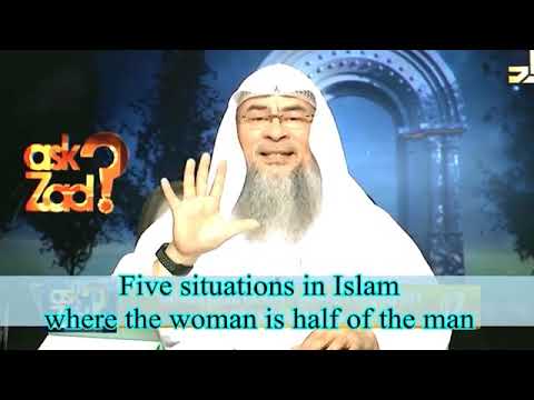 Five situations in Islam where the Woman is half of the Man - Sheikh Assim Al Hakeem