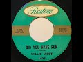 Willie West "Did You Have Fun" from 1960 on RUSTONE #1403