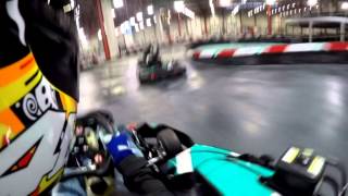 preview picture of video 'Kartfahren Eupen GoPro 4'