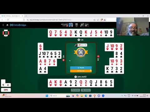 Me versus top bridge player Aleksandar Avramov - 16th November 2025