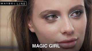 Maybelline Magic Girl: maquillaje de ojos plateado por Maybelline New York anuncio