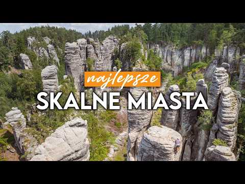 TOP 3 skalne miasta w Czechach (Lepsze niż ADRSZPACH!) Mało popularne i puste! Czeski Raj