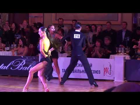 Zugan Oleg & Vinokurova Mira Cha-Cha Final Youth I Latin  Crystall Ball 2018