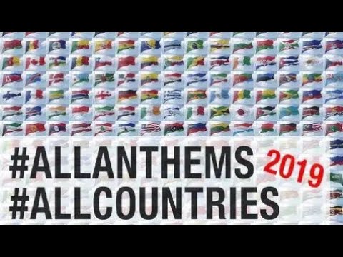 Flags & anthems of all 193 UN member states [2019]