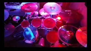Paiste 20&quot; 200 Series Colorsound Purple Crash + Drum cover of The Empyrean Phoenix by Dimmu Borgir
