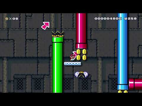 Piper's Platform World (Super Mario Maker 2)