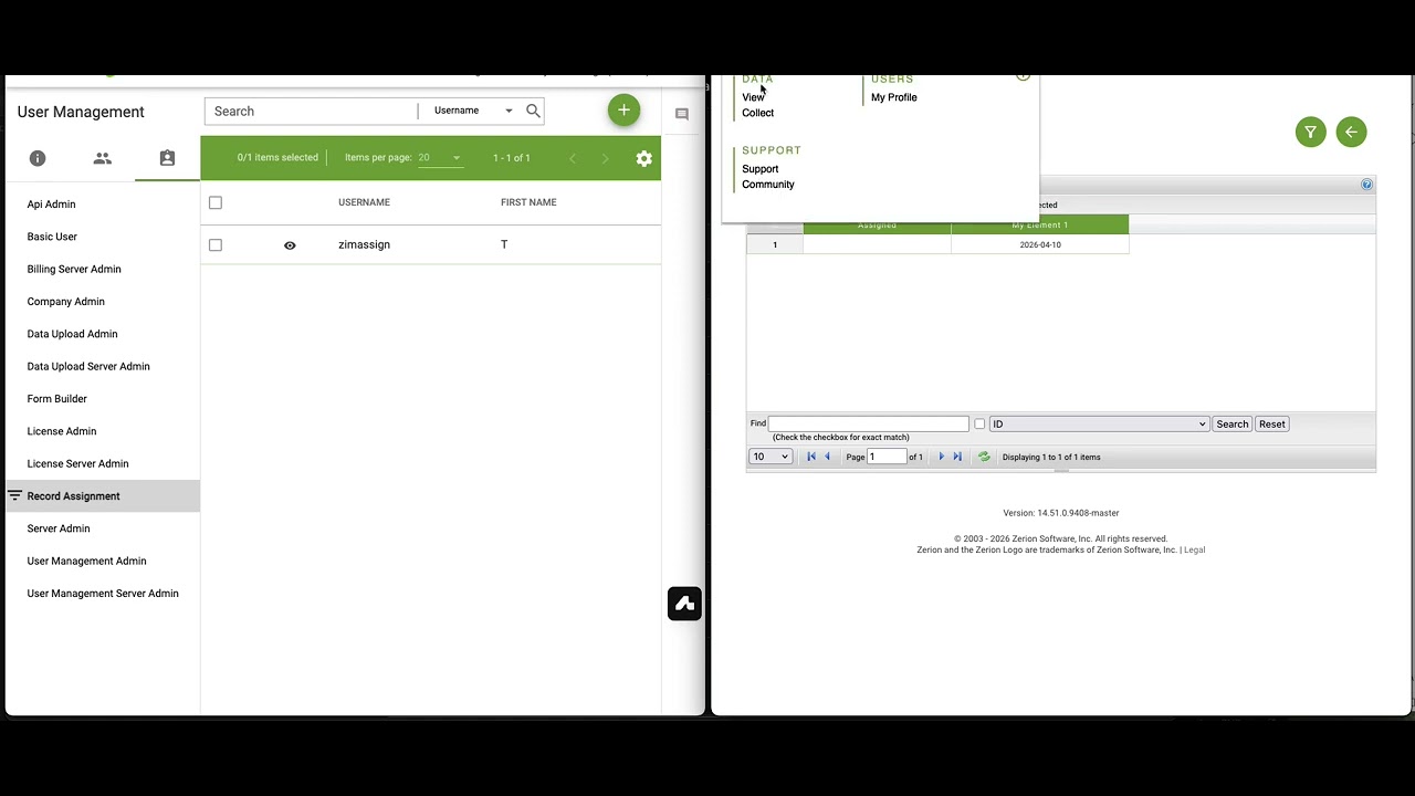 Record Assignment Role walkthrough in iFormBuilder