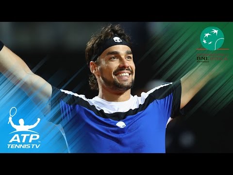 Fabio Fognini stuns Andy Murray: Top Hot Shots & Highlights | Rome 2017 Day 3