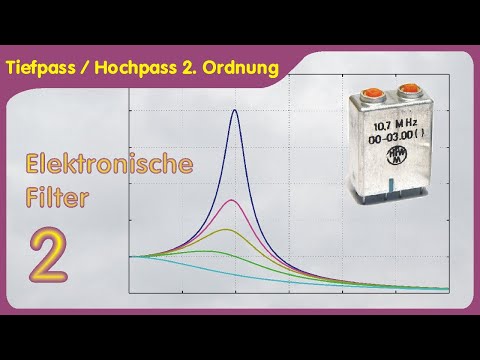 Electronic filters Part 2 - Passive high pass and second order low pass - LC filter