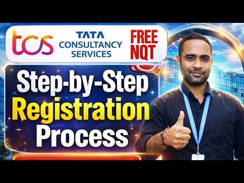 TCS Free NQT Step-by-Step Registration | TCS Big changes & New Pattern | TCS Free NQT