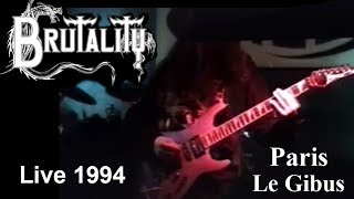 BRUTALITY - Cries Of The Forsaken - Live 1994