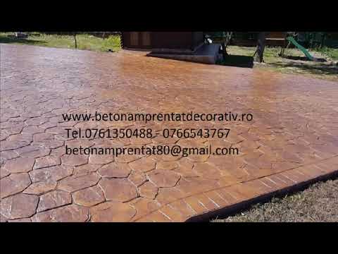 Beton Amprentat Nou Săsesc  - Sibiu Tel.0761350488 -0766543767