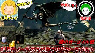 ガチ介護すれば、鐘のガーゴイルも初見撃破余裕説！ #2【人間ラジコンダークソウル】