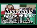 Reactions: CR7 Amazing bicycle goal | Cristiano Ronaldo | Real Madrid vs Juventus