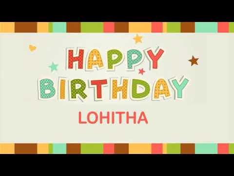 Happy birtday lohita