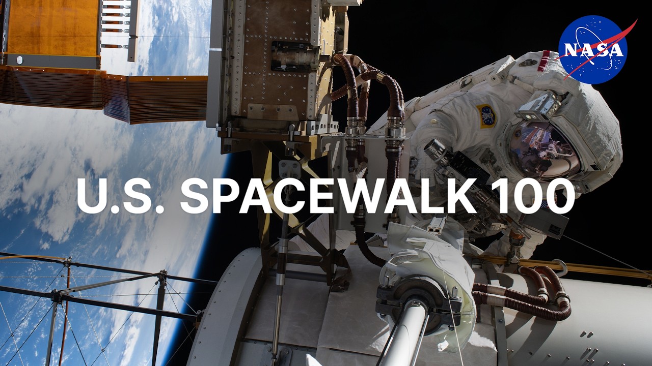U.S. Spacewalk 100 - YouTube