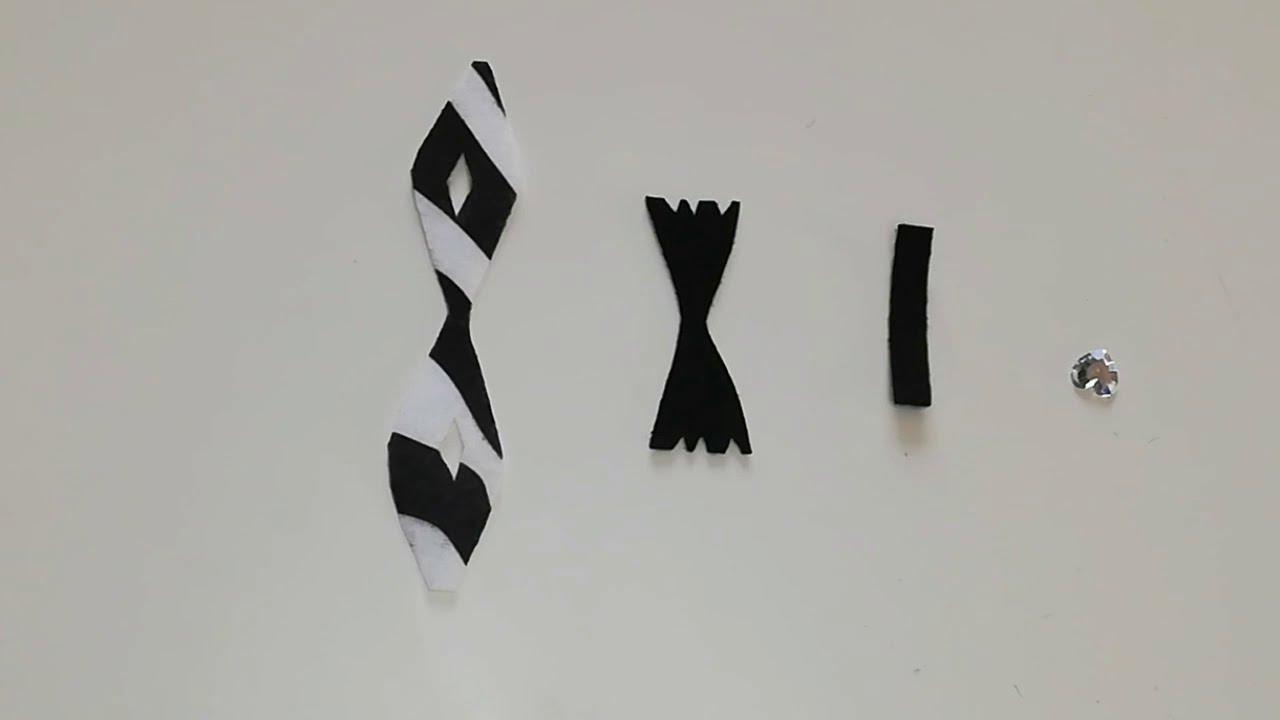 Diy Bow Felt | making a diy felt bow | F Komal Stitching and DIY craft FK