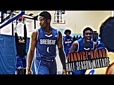 YANNICE NLEND - OFFICIAL HALF SEASON MIXTAPE !!! | 6'1 PG/SG | Class of 2021 |