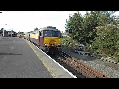 57313 starting up at llaundudno junction