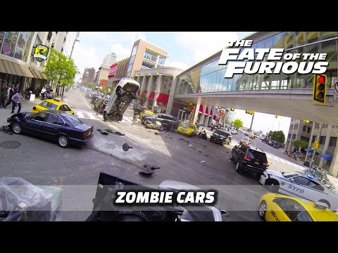 The Fate Of the Furious - Behind The Scenes | Kamera Arkası - Zombie Cars [1080p]
