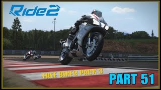 RIDE 2 PS4 PRO gameplay Part 51 | FREE BIKES PACK 3 | APRILIA RSV4 RR | #RIDE2