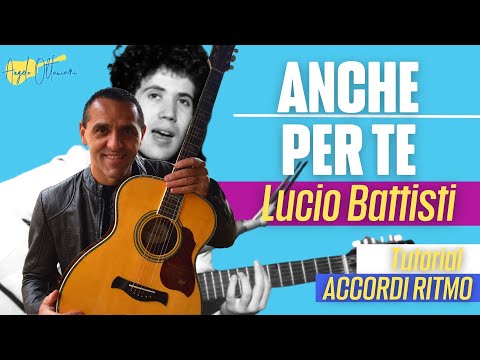 Anche per Te - Lucio Battisti - Chitarra