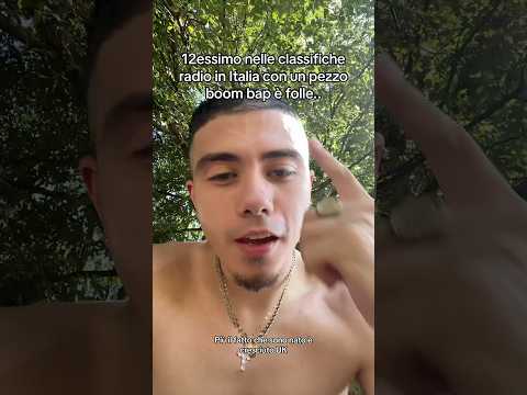 RADIO CON UN PEZZO BOOM BAP È FOLLE.. #rapitaliano #trapitalia #rap