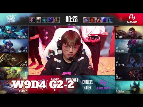 RA vs LNG - Game 2 | Week 9 Day 4 LPL Summer 2022 | Rare Atom vs LNG Gaming G2