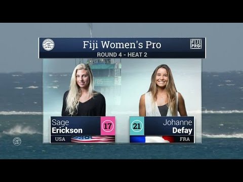 2016 Fiji Women's Pro: Round Four, Heat 2 Video