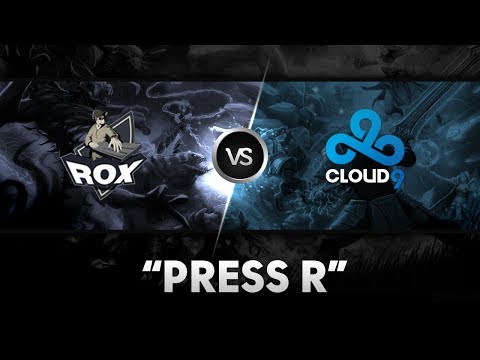 "Press R" by Cloud 9 vs RoX.KIS @ joinDOTA League Europe Season 1