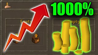 I Find Huge DUMPS Flipping on OSRS! Making CRAZY GP | 10M to 1B #1