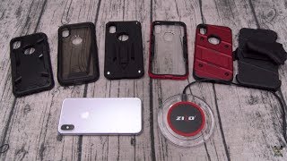 Apple iPhone X Zizo Case Lineup And Wireless Charging Pad