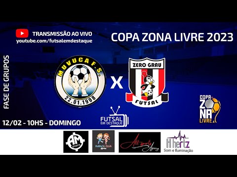 ZERO GRAU X MUVUCA - ZONA LIVRE #futsalemdestaque